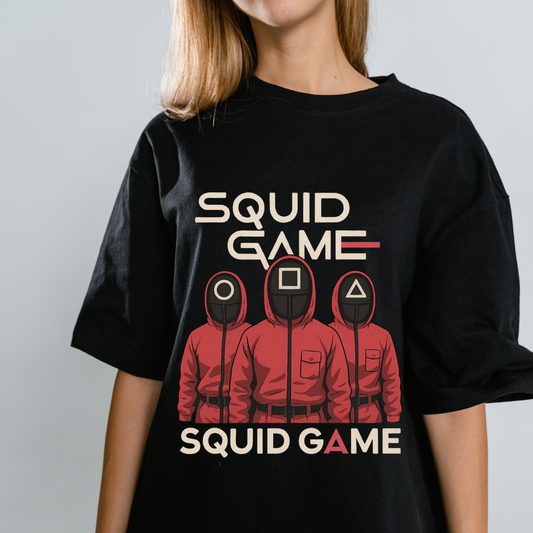 KYNTRA Unisex Supima® Squid game-Themed Luxury T-Shirt